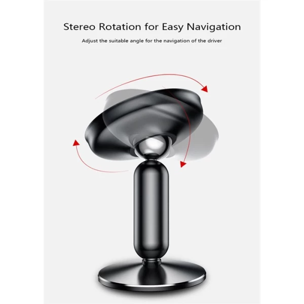 پایه نگهدارنده و هولدر آهنربایی موبایل بیسوس Baseus Bullet An On-board Magnetic Bracket