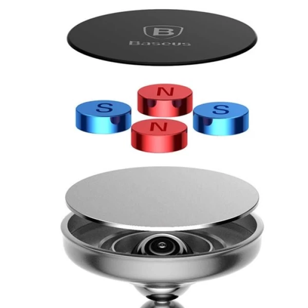 پایه نگهدارنده و هولدر آهنربایی موبایل بیسوس Baseus Bullet An On-board Magnetic Bracket