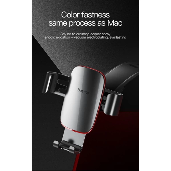 هولدر و پایه نگهدارنده تلسکوپی موبایل بیسوس Baseus F09 Metal Age Gravity
