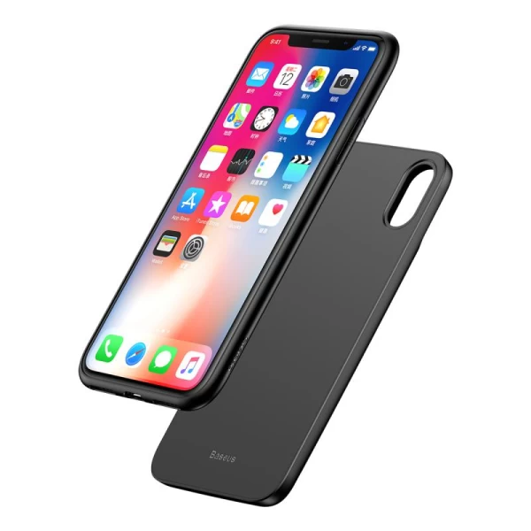 قاب و پاوربانک وایرلس 5000 میلی آمپر بیسوس iPhone X/XS Baseus Wireless Charger Backpack ACAPIPHX-ABJ