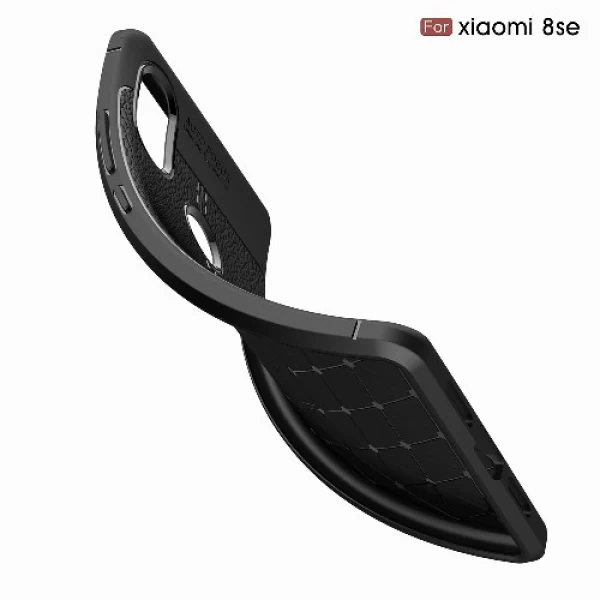 قاب محافظ ژله ای طرح چرم Xiaomi Mi 8 SE / Mi8 SE مدل Auto Focus