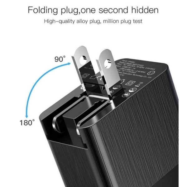 شارژر دیواری 3 پورت بیسوس Baseus Duke Universal Travel Charger