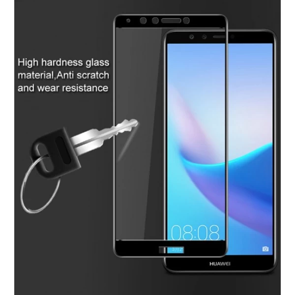 گلس تمام صفحه Huawei Y9 2018 /Enjoy 8 Plus  TT Full Glue Glass Full Screen Protector