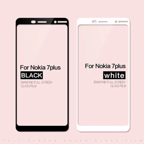 Full Glue Glass Full Screen Protector For Nokia 7 Plus