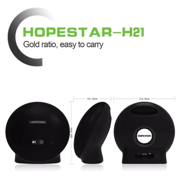 اسپیکر بلوتوث ضد آب و پاوربانک هاپ استار Hopestar H21 Bluetooth Speaker