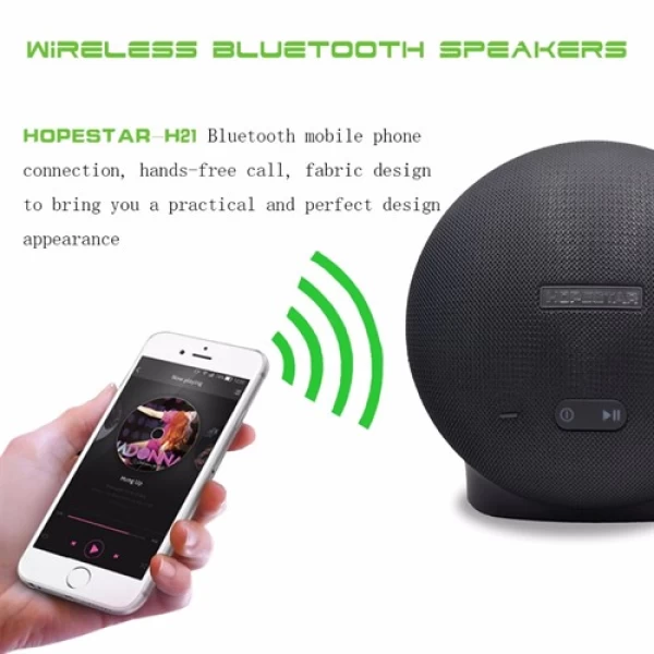 اسپیکر بلوتوث ضد آب و پاوربانک هاپ استار Hopestar H21 Bluetooth Speaker