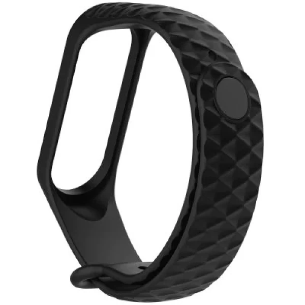 بند سیلیکونی طرح دار دستبند هوشمند شیائومی Mi Band 3 Silicone