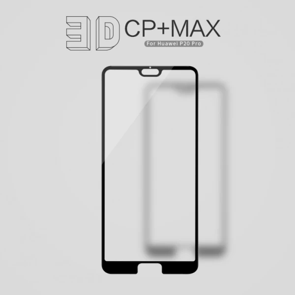 محافظ صفحه نمایش شیشه ای نیلکین 3D CP+ Max Huawei P20 Pro