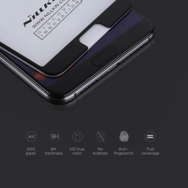 محافظ صفحه نمایش شیشه ای نیلکین 3D CP+ Max Huawei P20 Pro