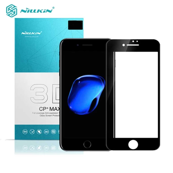 محافظ صفحه نمایش شیشه ای نیلکین 3D CP+ Max Apple iPhone 7 Plus / 8 Plus
