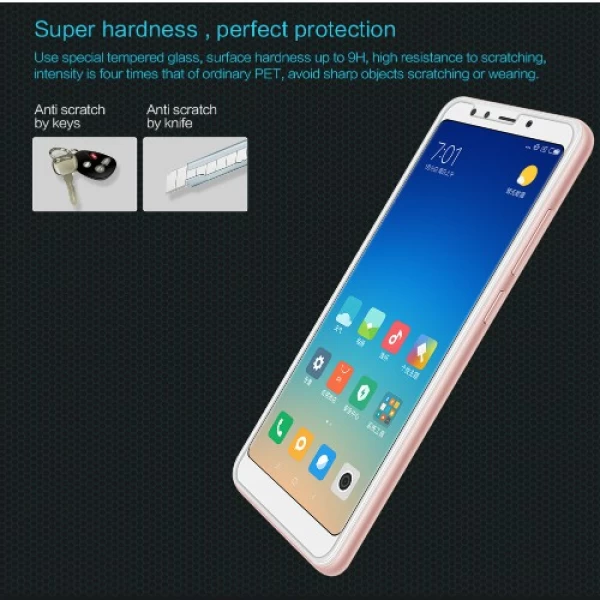 گلس نیلکین Xiaomi Redmi 5 Nillkin H Glass
