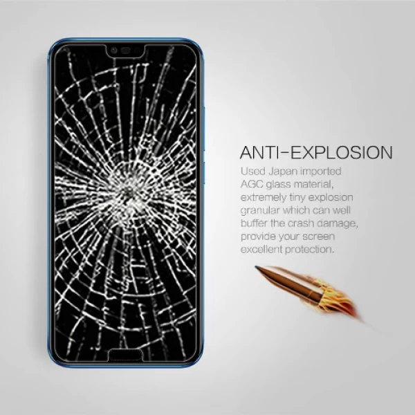 محافظ صفحه نمایش شیشه ای نیلکین H+ Pro Glass Huawei Honor 10