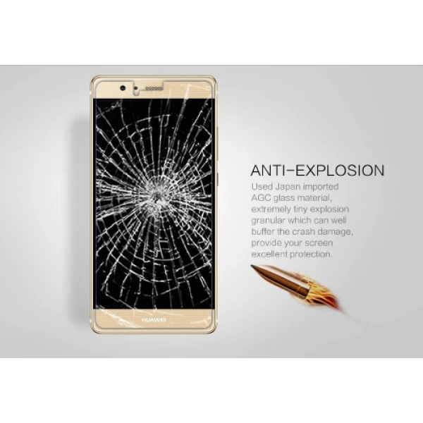 محافظ صفحه نمایش شیشه ای نیلکین H+ Pro Glass Huawei P9