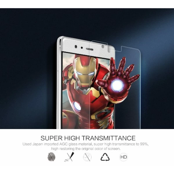 محافظ صفحه نمایش شیشه ای نیلکین H+ Pro Glass Huawei P9