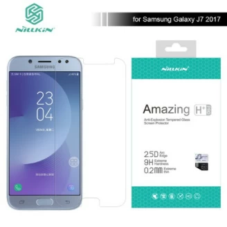 محافظ صفحه نمایش شیشه ای نیلکین H+ Pro Glass Samsung Galaxy J7 Pro / J7 2017