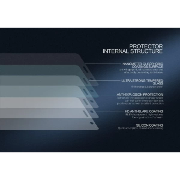 گلس نیلکین Huawei Mate 8 Nillkin H+ Pro Glass