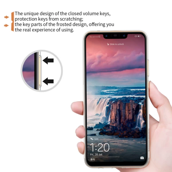 گارد ژله ای نیلکین Nature TPU مناسب Huawei Nova 3