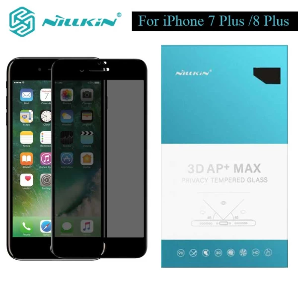 گلس شیشه ای حریم شخصی نیلکین Nillkin Privacy AP+ Max Apple iPhone 7 Plus / iPhone 8 Plus