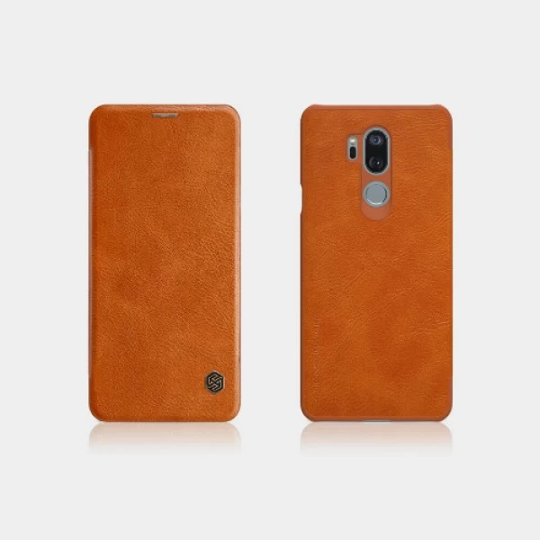 کیف چرمی نیلکین ال جی LG G7 ThinQ Nillkin Qin Leather Case
