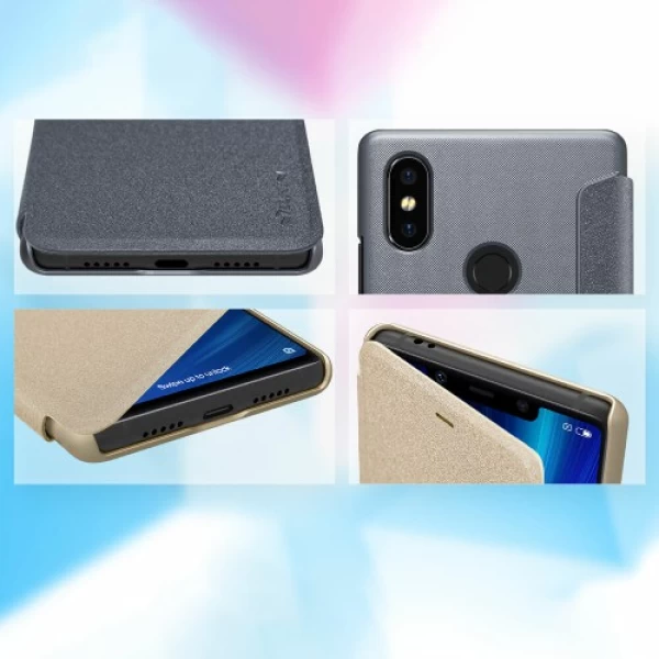 کیف کلاسوری نیلکین مدل Sparkle مناسب Xiaomi Mi 8 SE / Mi8 SE