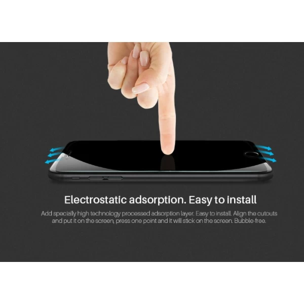 محافظ صفحه نمایش شیشه ای نیلکین T+ Pro Apple iPhone 6 / 6S / 7 / 8