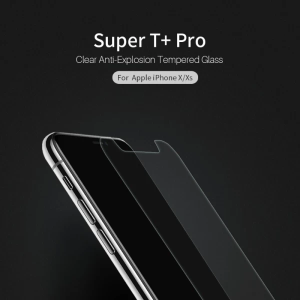 محافظ صفحه نمایش شیشه ای نیلکین T+ Pro Apple iPhone X / XS