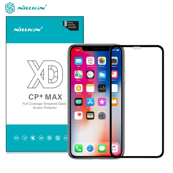 محافظ صفحه نمایش شیشه ای نیلکین XD CP+ Max Apple iPhone X / XS