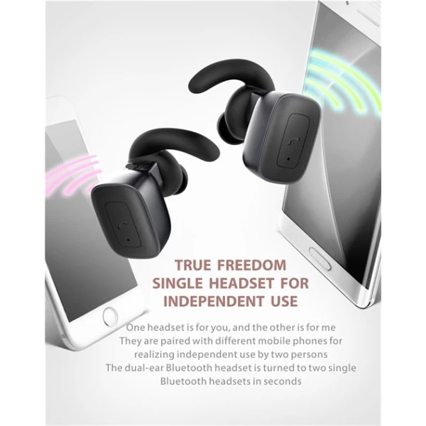 هندزفری بلوتوث دو گوش رومن Roman Q5 Earphone True Wireless Stereo