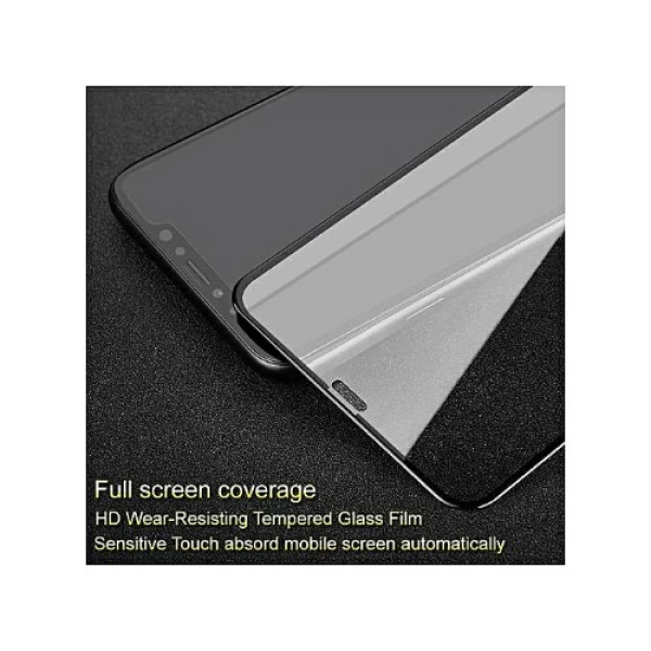 محافظ صفحه شیشه ای تمام صفحه تمام چسب آیفون Apple iPhone XR 10D Glass