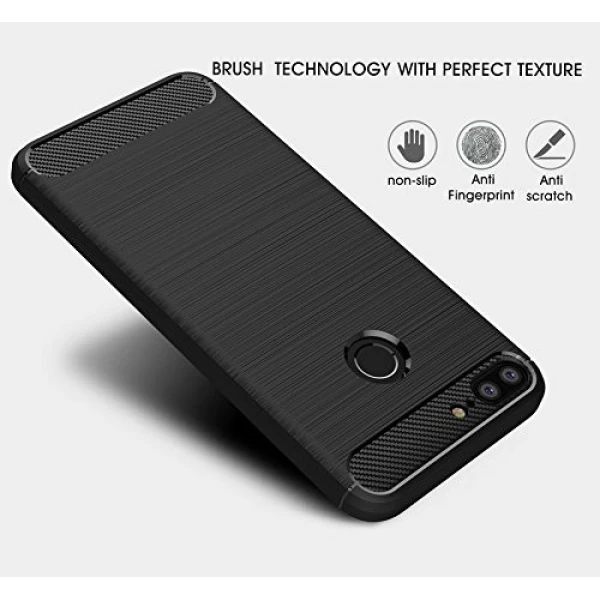 قاب محافظ ژله ای هواوی Huawei Honor 9 Lite Fiber Carbon Rugged Armor