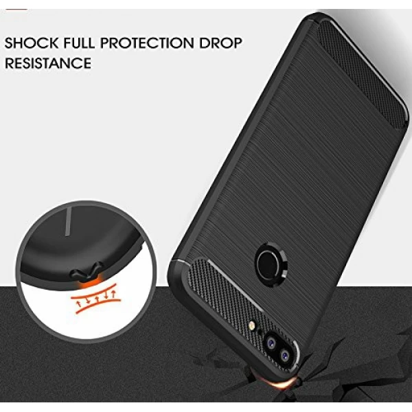 قاب محافظ ژله ای هواوی Huawei Honor 9 Lite Fiber Carbon Rugged Armor