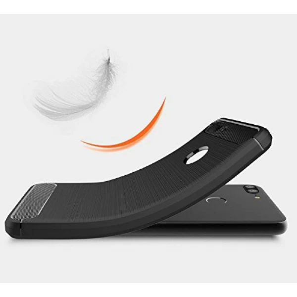 قاب محافظ ژله ای هواوی Huawei Honor 9 Lite Fiber Carbon Rugged Armor