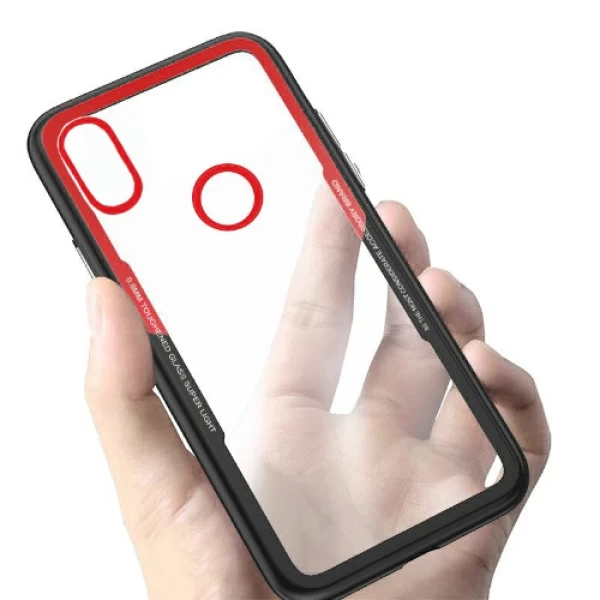 قاب محافظ Xiaomi Redmi Note 5 Pro / Note 5 Ai Toughened Glass Super Light Case