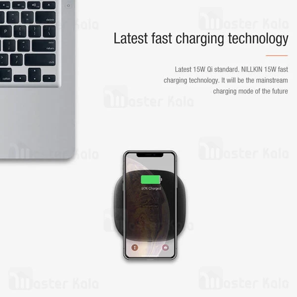 شارژر وایرلس نیلکین Nillkin MC038 PowerChic Pro Wireless Charger 15W توان 15 وات