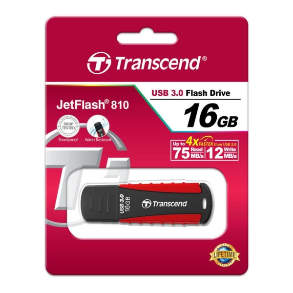 فلش مموری 16 گیگابایت ترنسند مدل JetFlash 810 USB 3.0