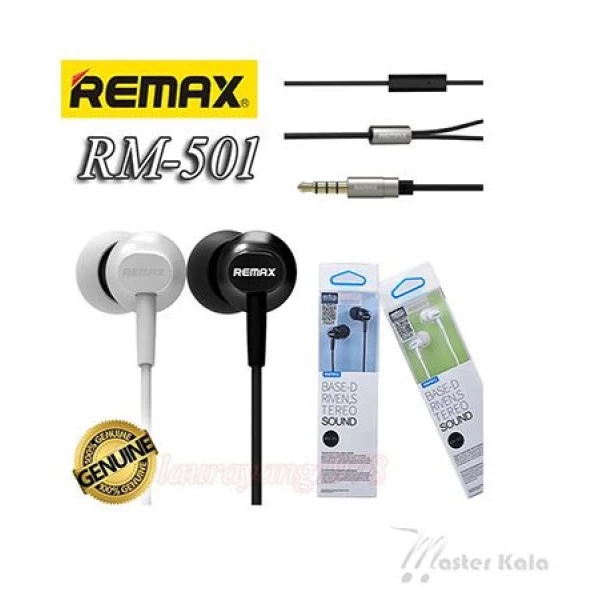 هندزفری تو گوشی ریمکس Remax RM-501
