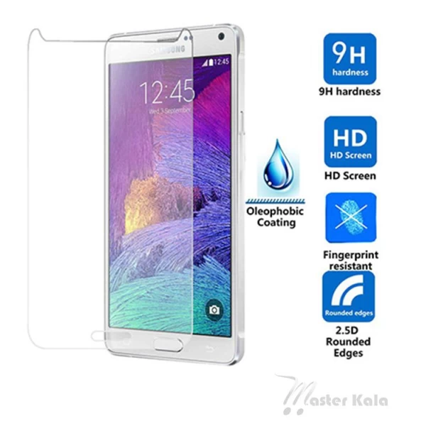 محافظ صفحه نمایش شیشه ای Samsung Galaxy Note 4