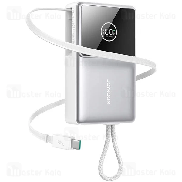 پاوربانک 10000 جویروم Joyroom JR-PR1 توان 22.5 وات با کابل متصل جمع شونده