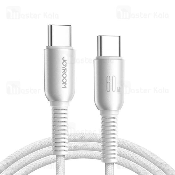 کابل Type C به Type C جویروم Joyroom S-A51 طول 1.2 متر توان 60 واتکابل Type C به Type C جویروم Joyroom S-A51 طول 1.2 متر توان 60 وات