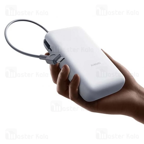 پاوربانک 20000 شیائومی Xiaomi Power Bank PB2020MI توان 22.5 وات با کابل متصل
