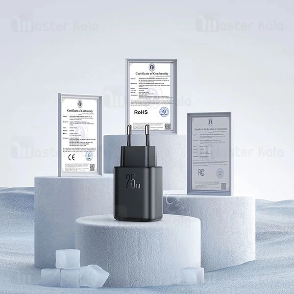 شارژر دیواری جویروم Joyroom JR-TCF23 توان 25 وات همراه با کابل