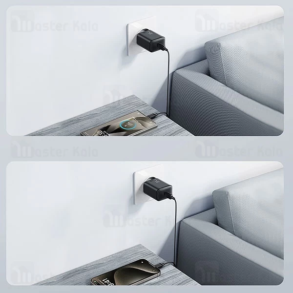 شارژر دیواری جویروم Joyroom JR-TCF23 توان 25 وات همراه با کابل