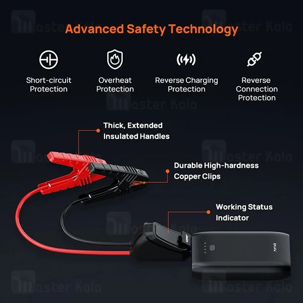 پاوربانک 10400 و جامپ استارتر شیائومی Xiaomi 70mai PS07