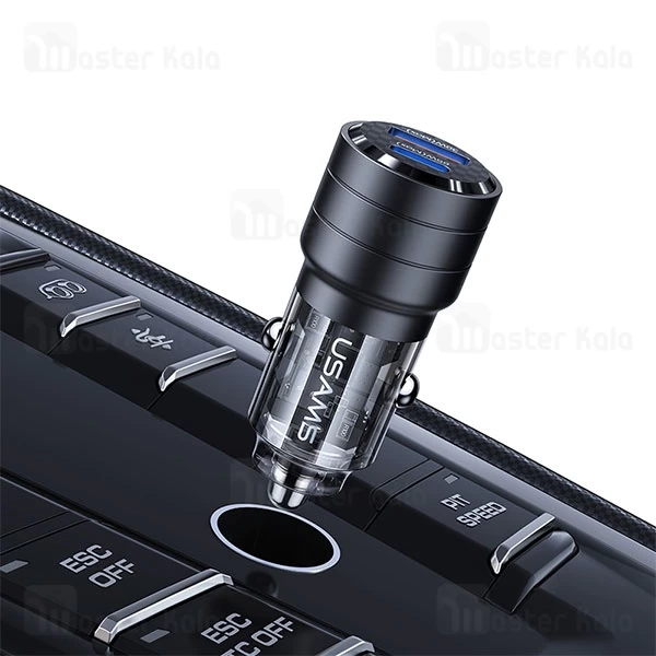شارژر فندکی یوسمز USAMS CC176 توان 95 وات