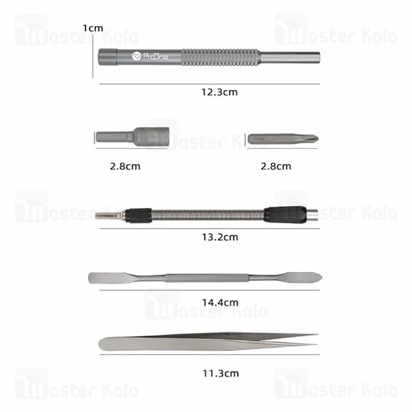 پیچ گوشتی پرووان Proone 126 in 1 Cylindrical Screwdriver Set PGS101