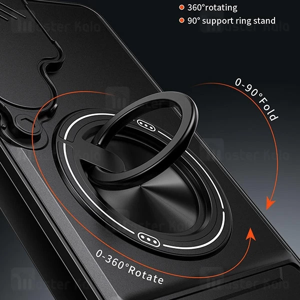 قاب ضد ضربه مگنتی Samsung Galaxy S25 FE Magnetic Multifunctional Case دارای محافظ دوربین