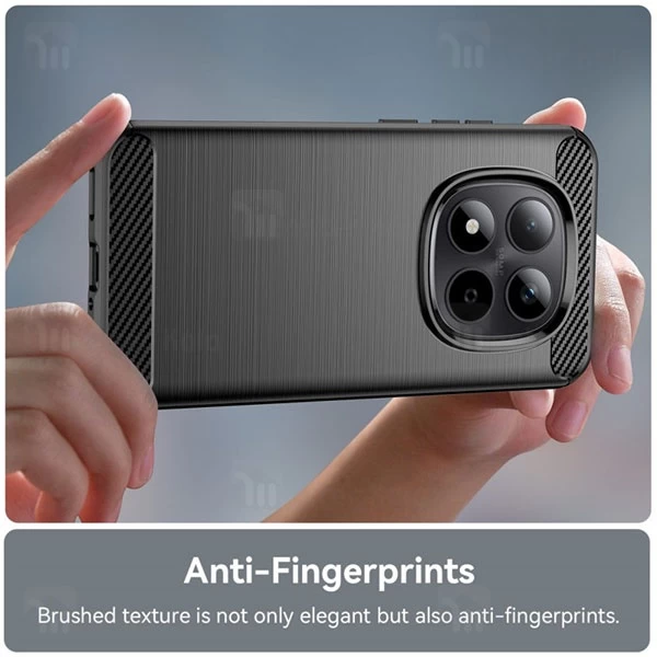 قاب فیبر کربنی شیائومی Xiaomi Redmi Note 15 Pro Plus 5G Rugged Armor Fiber Carbon