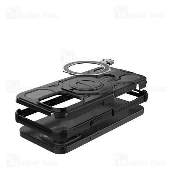 قاب ضد ضربه مگنتی Apple iPhone 15 Pro Max MK Case دارای محافظ دوربین