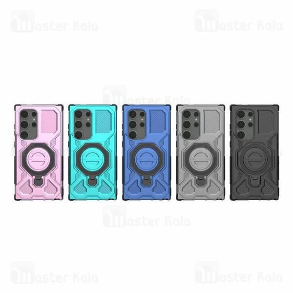 قاب ضد ضربه مگنتی Samsung Galaxy S24 Ultra MK Case