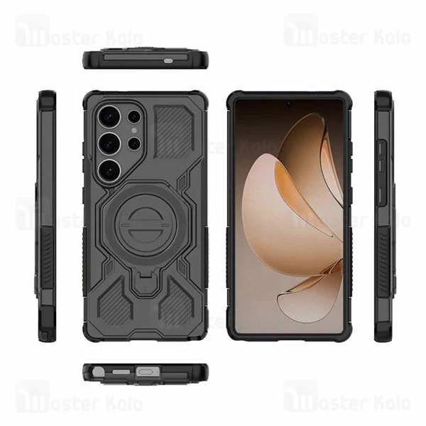 قاب ضد ضربه مگنتی Samsung Galaxy S25 Ultra MK Case
